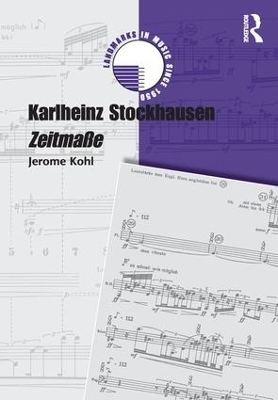 Karlheinz Stockhausen: Zeitma� - Jerome Kohl