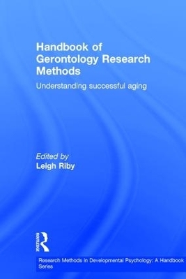 Handbook of Gerontology Research Methods - 