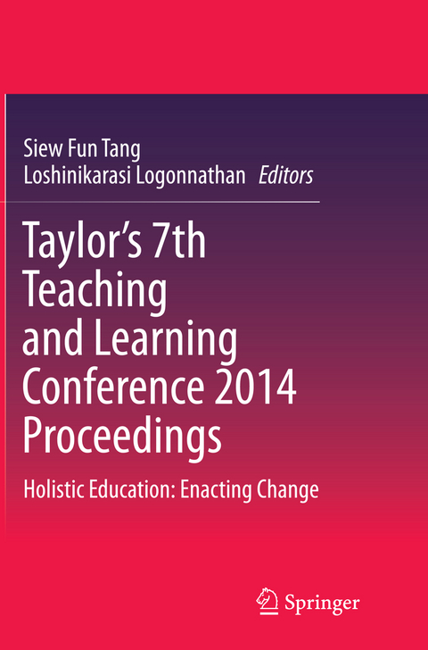 Taylor’s 7th Teaching and Learning Conference 2014 Proceedings - 