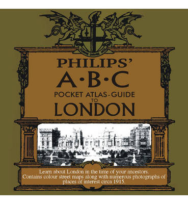 London, Philip's A. B. C. Pocket Atlas-guide to London (c1915)
