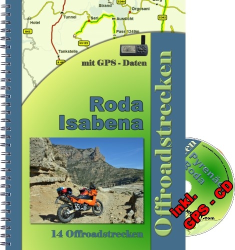 Offroad Reiseführer Roda Isabena Pyrenäen ( inkl. GPS - CD ) -  MDMOT