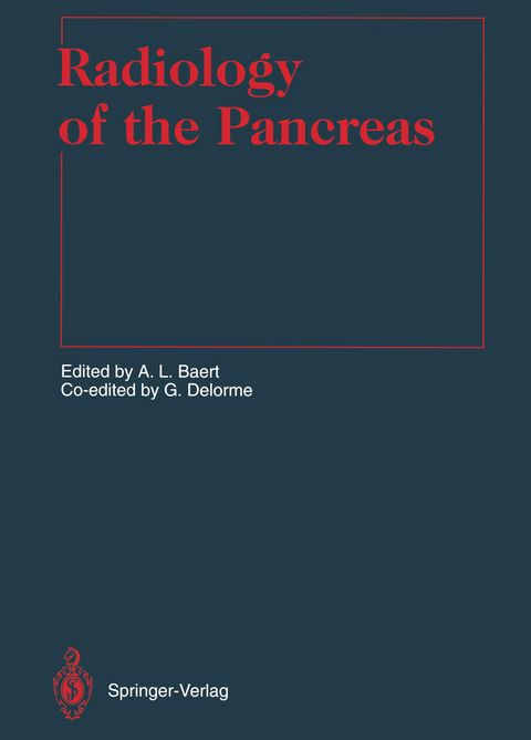 Radiology of the Pancreas - 