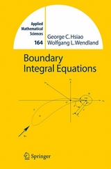 Boundary Integral Equations - George C. Hsiao, Wolfgang L. Wendland