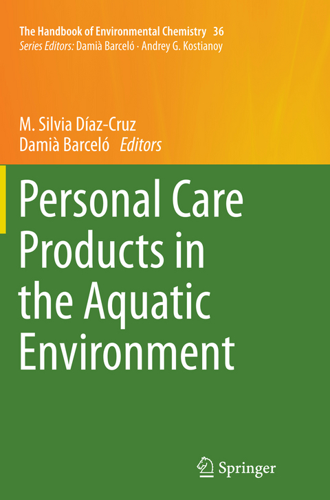 Personal Care Products in the Aquatic Environment - 