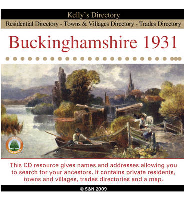 Buckinghamshire 1931 Kelly's Directory