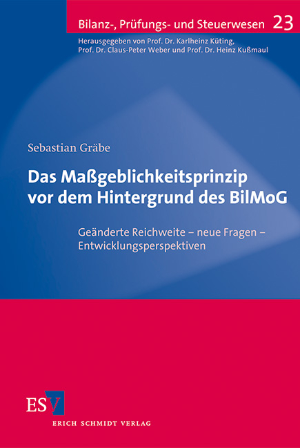 Das Maßgeblichkeitsprinzip vor dem Hintergrund des BilMoG - Sebastian Gräbe