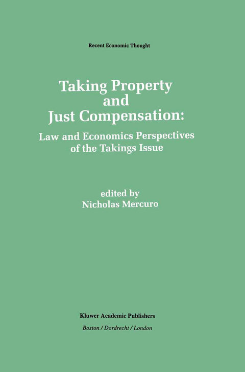 Taking Property and Just Compensation - 