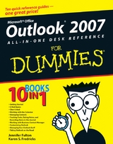 Outlook 2007 All-in-One Desk Reference For Dummies - Jennifer Fulton, Karen S. Fredricks