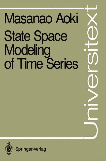 State Space Modeling of Time Series - Masanao Aoki
