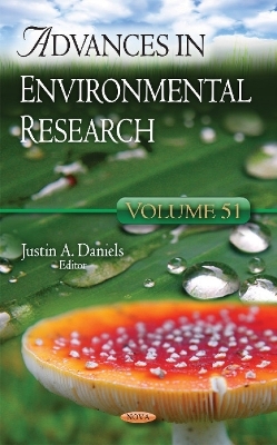 Advances in Environmental Research - 
