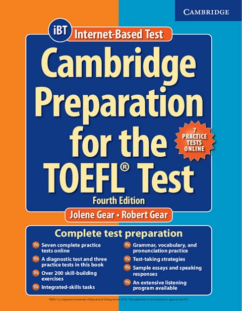 Cambridge Preparation for the TOEFL® Test - Robert Gear, Jolene Gear