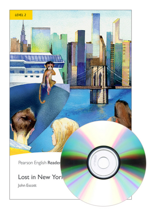 L2:Lost in New York Book & MP3 Pack - John Escott