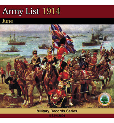 Army List 1914 - June
