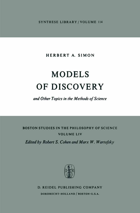 Models of Discovery - Herbert A. Simon