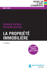 La propriété immobilière - Monique Watgen, Raymond Watgen