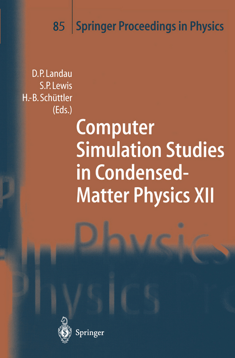 Computer Simulation Studies in Condensed-Matter Physics XII - 