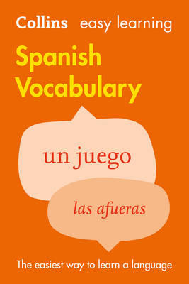 Easy Learning Spanish Vocabulary -  Collins Dictionaries