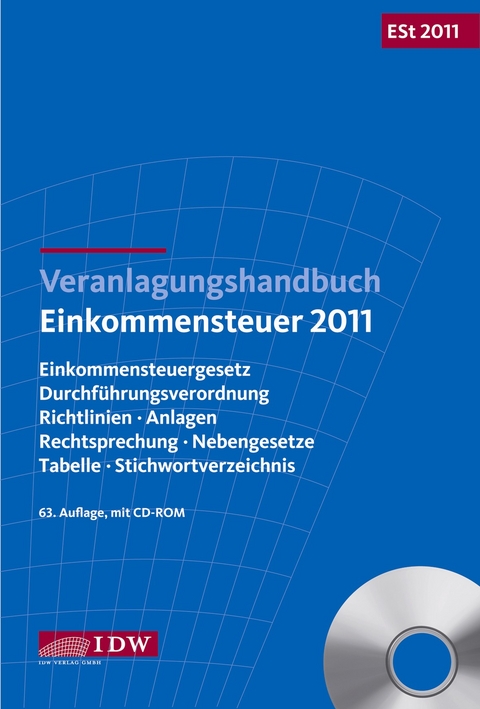 Veranlagungshandbuch Einkommensteuer 2011