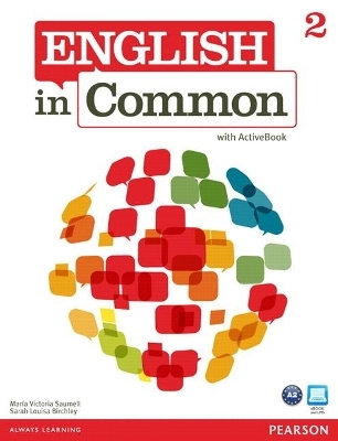 ENGLISH IN COMMON 2            STBK W/ACTIVEBK      262725 - Maria Saumell, Sarah Birchley