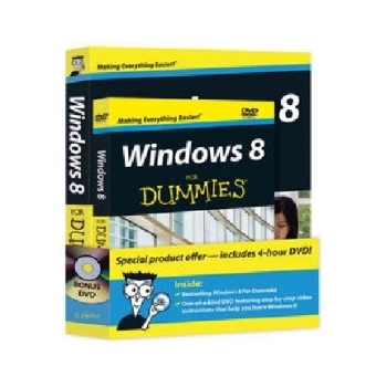 Windows 8 for Dummies Book+dvd Bundle - Andy Rathbone