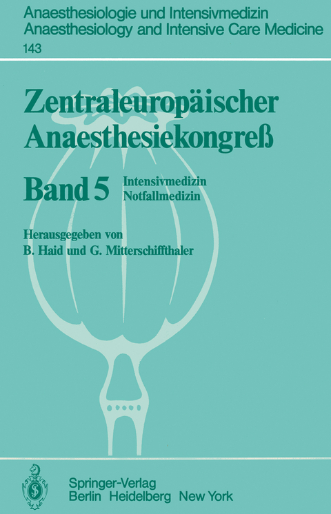 Zentraleuropäischer Anaesthesiekongreß - 
