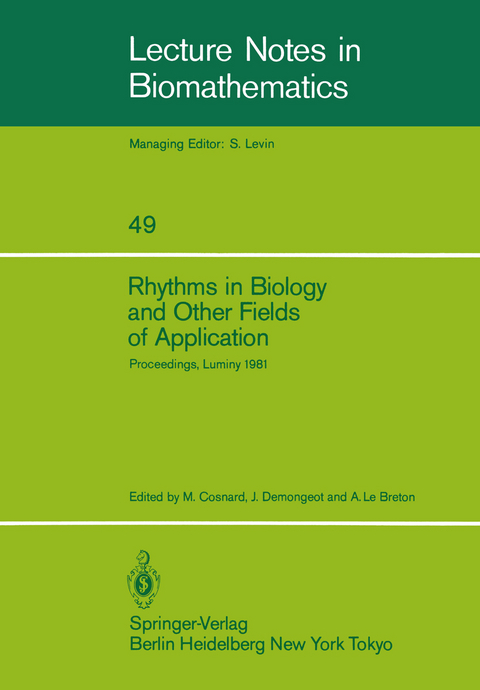 Rhythms in Biology and Other Fields of Application - 