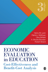 Economic Evaluation in Education - Henry M. M. Levin, Patrick J. J. McEwan, Clive R. R. Belfield, A. Brooks Brooks Bowden, Robert D. D. Shand