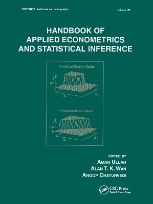Handbook Of Applied Econometrics And Statistical Inference - Aman Ullah