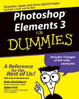 Photoshop Elements 3 For Dummies - Deke McClelland, Galen Fott