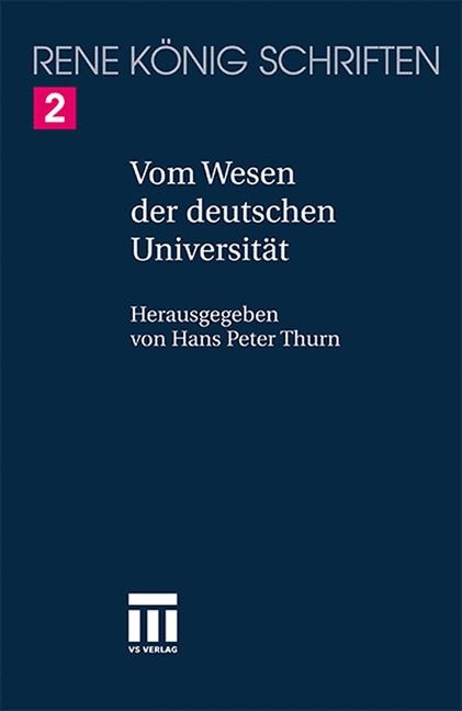 Vom Wesen der deutschen Universität - 