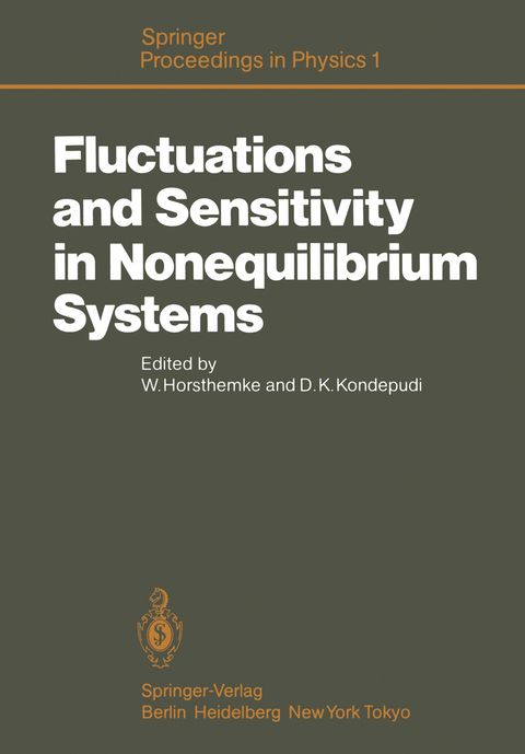 Fluctuations and Sensitivity in Nonequilibrium Systems - 