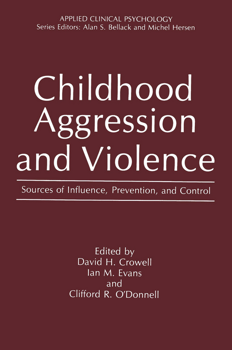 Childhood Aggression and Violence - 