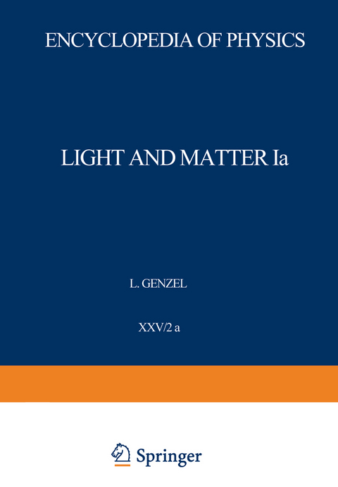 Light and Matter Ia / Licht und Materie Ia - L. Genzel