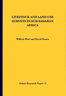 Livestock and Land-use Surveys in Sub-Saharan Africa - William Bourn