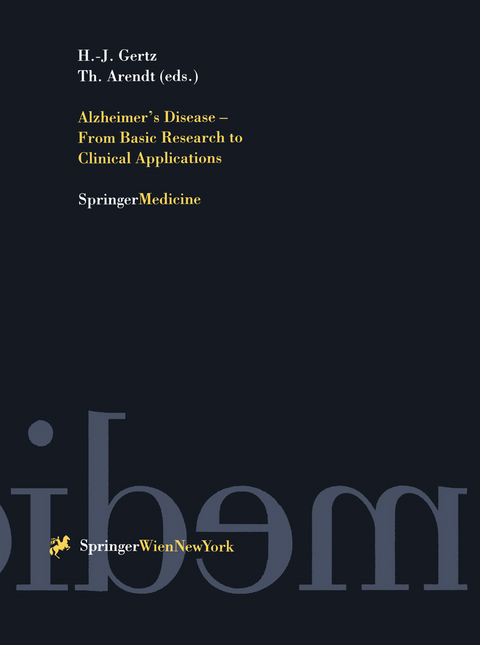 Alzheimer’s Disease - From Basic Research to Clinical Applications - 