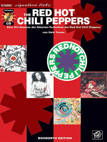 Hal Leonard Red Hot Chili Peppers Signature Licks - Dale Turner