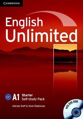 English Unlimited Starter Self-study Pack (Workbook with DVD-ROM) - Adrian Doff, Nick Robinson