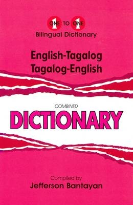 English-Tagalog & Tagalog-English One-to-One Dictionary - J. Bantayan