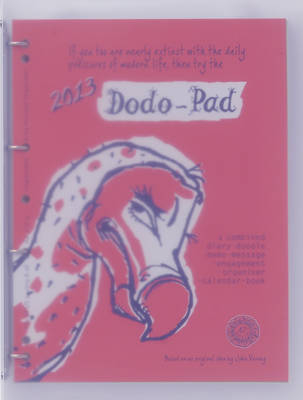 Dodo Pad A4 UNIVERSAL Diary 2013 & 4-Ring Binder - Calendar Year - Naomi McBride