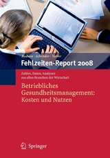 Fehlzeiten-Report 2008 - 