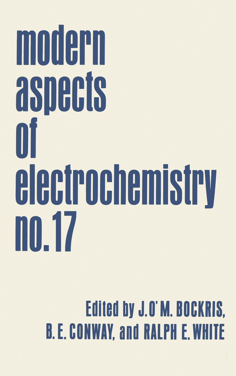 Modern Aspects of Electrochemistry - 