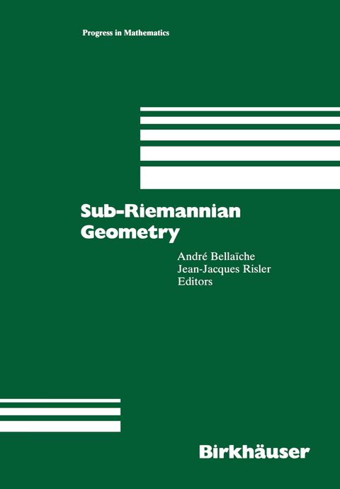 Sub-Riemannian Geometry - 