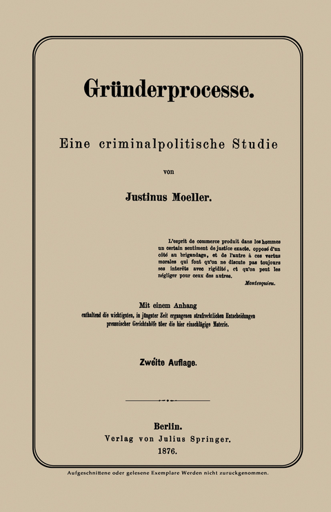 Gründerprocesse - Justinus Moeller