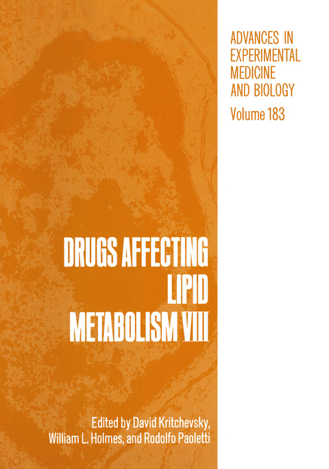 Drugs Affecting Lipid Metabolism VIII - 