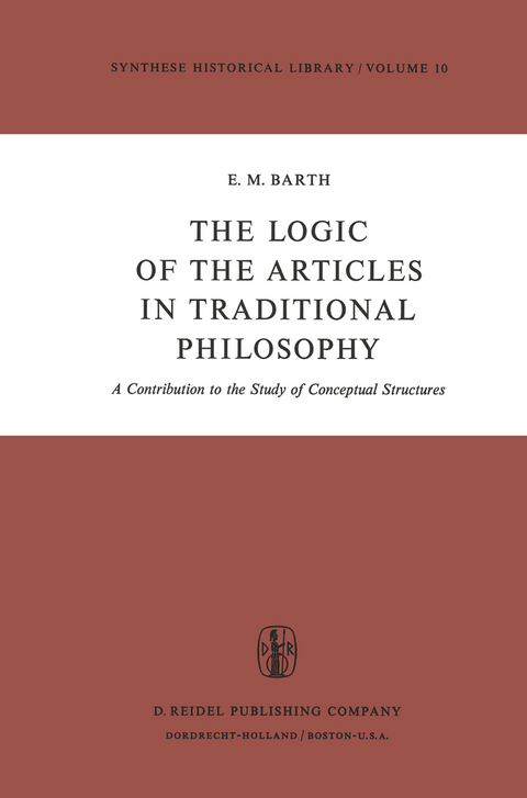 The Logic of the Articles in Traditional Philosophy - E.M. Barth