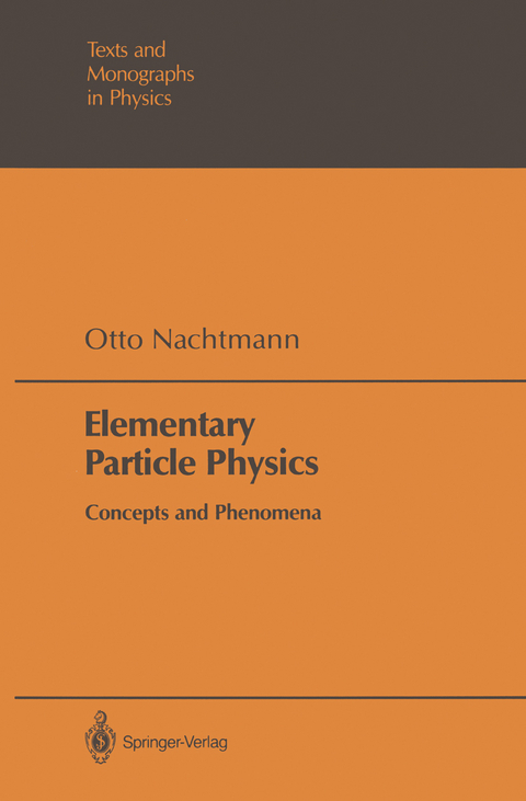 Elementary Particle Physics - Otto Nachtmann