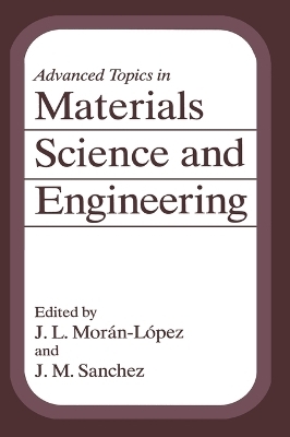 Advanced Topics in Materials Science and Engineering - 