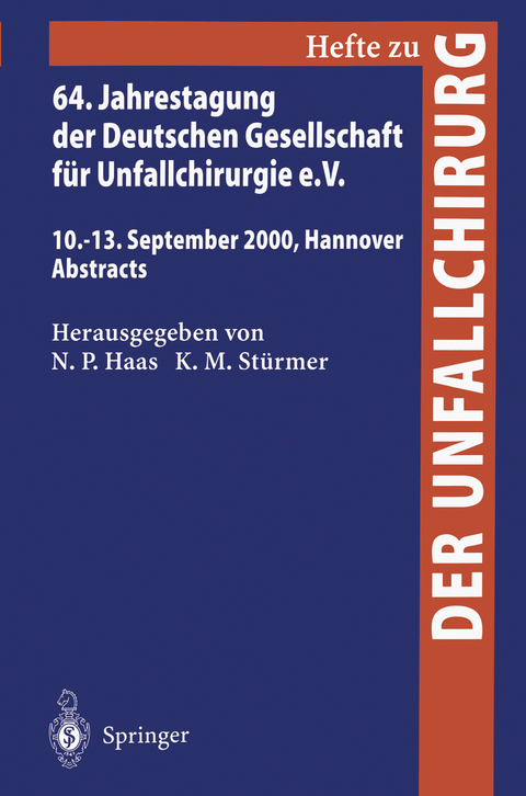 64. Jahrestagung der Deutschen Gesellschaft für Unfallchirurgie e.V. - 