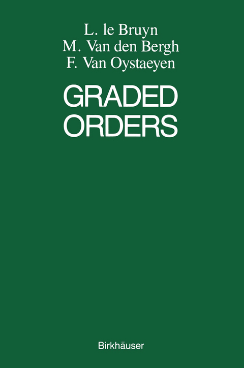 Graded Orders - F.M. Oystaeyen  van