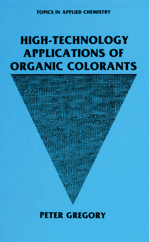High-Technology Applications of Organic Colorants - P. Gregory